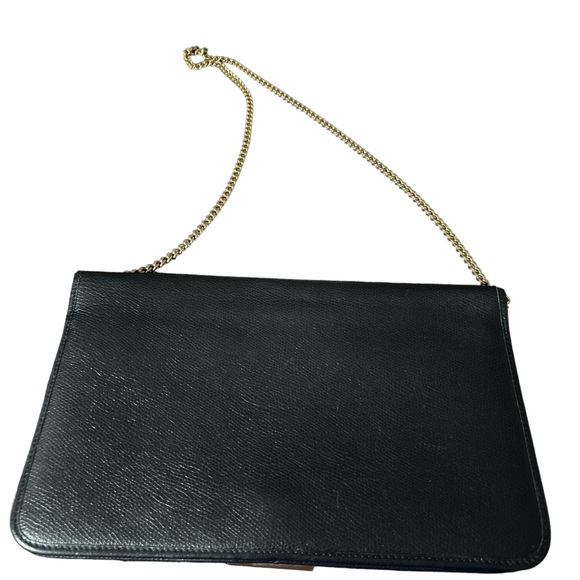 SOLD - Christian Dior Diorissimo Shoulder Bag/Clutch w/Chain - Picture 3 of 9